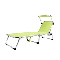 屋外ポータブル アルミ リクライニング キャンプ ビーチ チェア