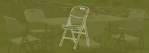 プラスチック椅子