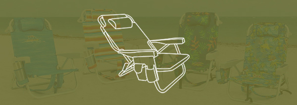 折りたたみ式ビーチチェア