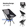 360° Rotating Low Back Moon Chair - 60C24C
