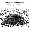 플라스틱 접이식 반 캠핑 테이블 - 60C20Z